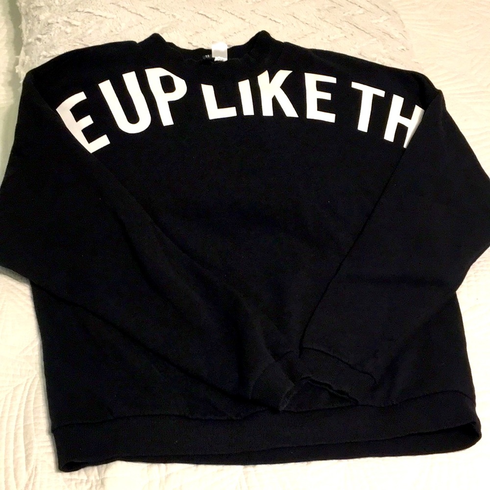 Black and White Crewneck